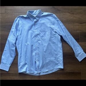 Cutter & Buck Light Blue Long Sleeve Dress Shirt MCW01711
